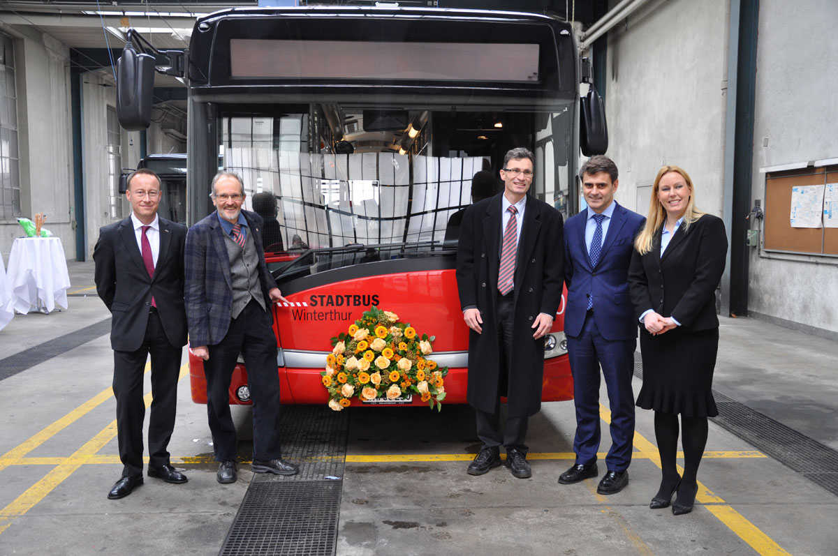 222th Solaris in Switzerland - Stadtbus Wintherthur