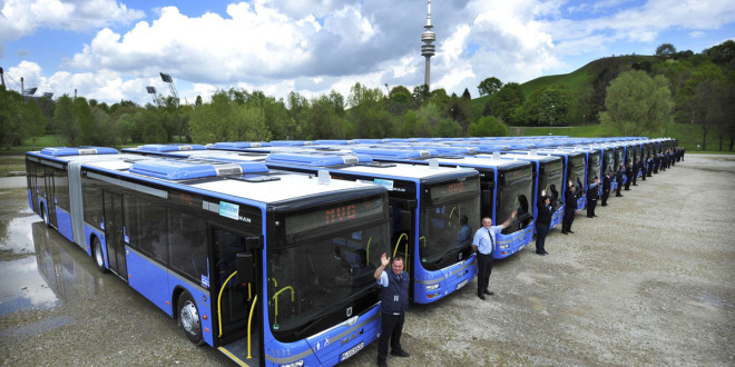 Novi MAN zglobni autobusi za Minhen