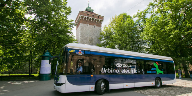 Električni Solaris na probi u Krakovu