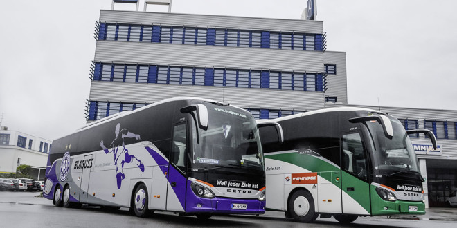 Blaguss vozi fudbalere novim Setra autobusima