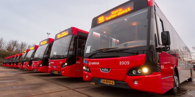Isporuka 164 autobusa VDL Citea za Arriva Nederland
