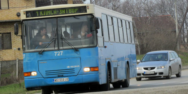 NS: Privremena izmena trasa linija 1, 6, 8, 11A/11B i 13