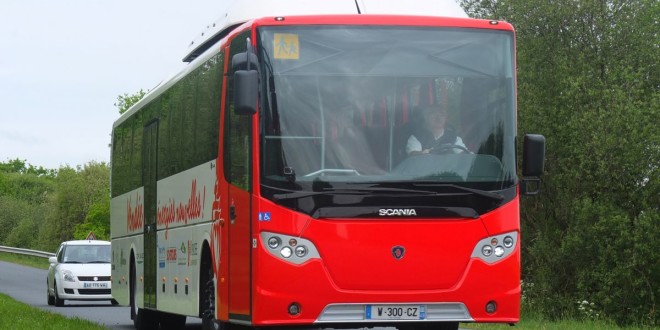 Turistička Scania na biogas u Francuskoj