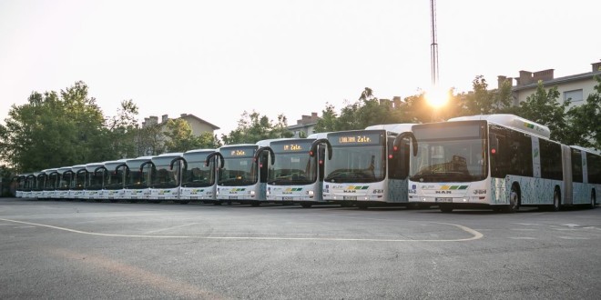 Ljubljana vozi zglobni MAN na gas