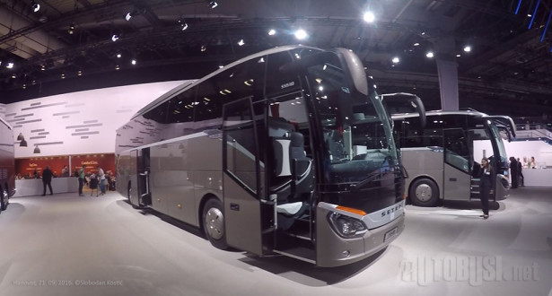 Setra S515HD, već viđena u Srbiji.