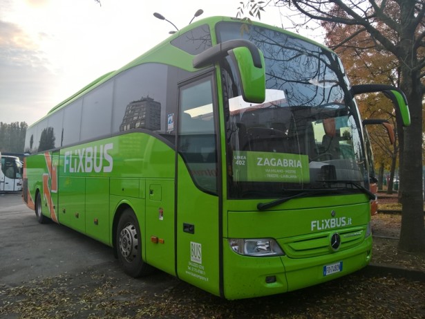 Italijanski FlixBus u Zagrebu. (©mate, Autobusi.NET)