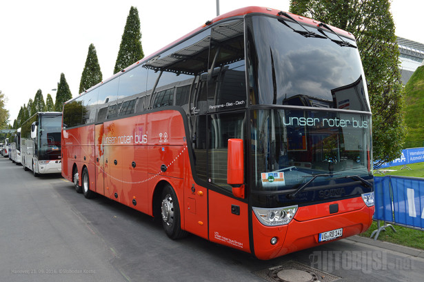 Na Scania šasiji nudi se samo u najvećoj dužini.