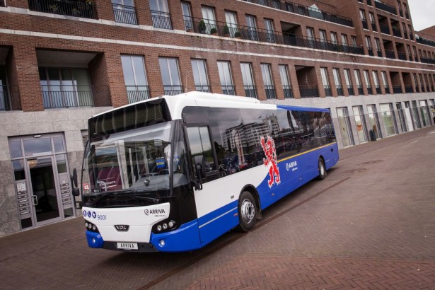 Jedan od 130 isporučenih niskoulaznih dizel autobusa VDL Citea LLE-120.