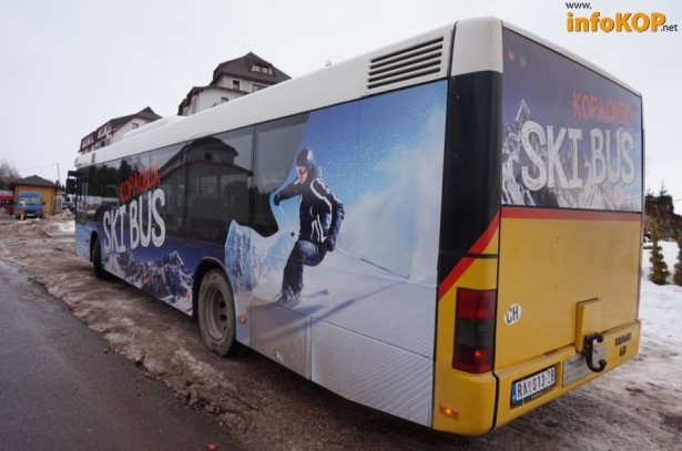 MAN A21 iz Švajcarske brendiran kao ski bus. ©infoKOP