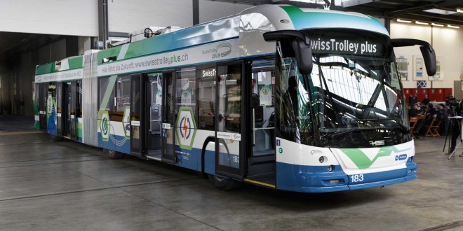 Debituje novi švajcarski trolejbus