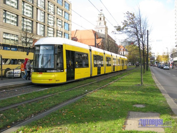 Tramvajski sistem je uglavnom razvijen u istočnom delu Berlina. © Saša Conić