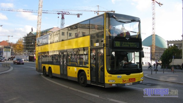 Dabldeker i linija 100 - najpoznatiji u Berlinu. © Saša Conić