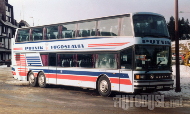 Setra S 228 DT Putnik Yugoslavia
