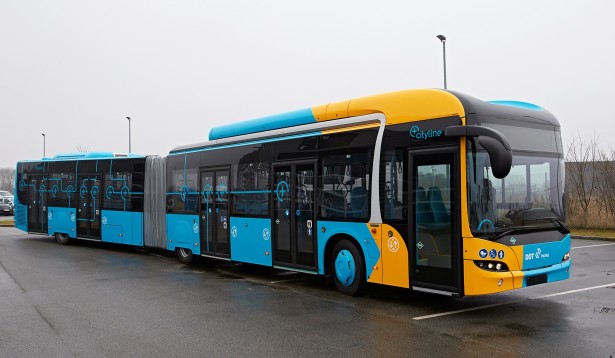 MAN Lion's City GL A40 CNG dugačak je 18.75 metara i ima petoro vrata. © MAN Truck & Bus