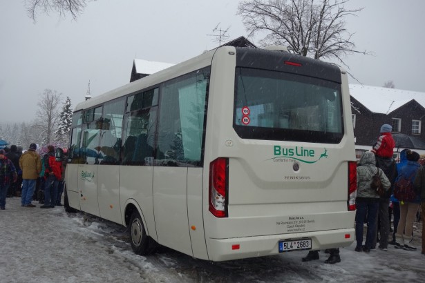 Prevoznik BusLine trenutno poseduje dva novosadska autobusa. ○ Martin Beneš