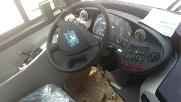 Novi volan u vozačkoj kabini. © Sejari d.o.o.