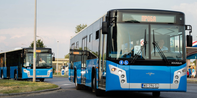 Novom Sadu isporučeno 5 Ikarbusa