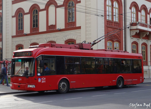 U upotrebi od 2010. godine, najnoviji i najbrojniji trolejbusi. © Stefan Nikolić