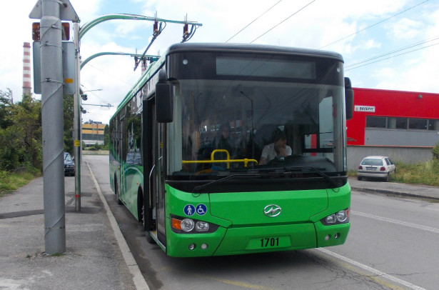 Higer prvi e-bus na ulicama Sofije. © CometBG