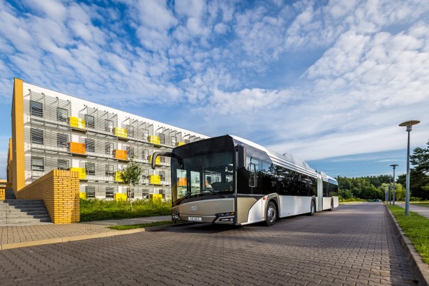 Zglobni Solaris uvek karakterističan po pitanju pogona. © Solaris Bus & Coach