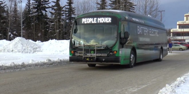 Električni autobus i na Aljasci