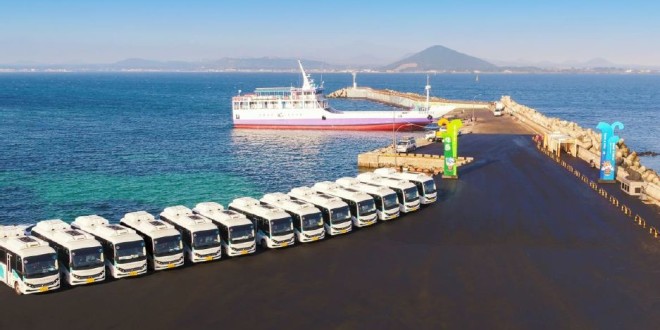 Električni BYD u Južnoj Koreji