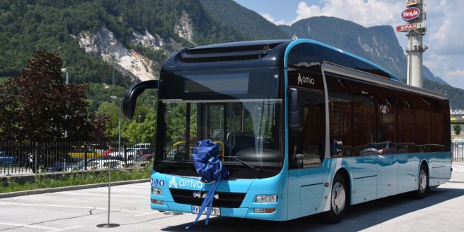 Prvi hibridni autobus u Sloveniji