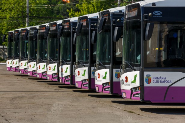 Prvi električni autobusi u Rumuniji finansirani u projektu sa Švajcarskom. © Solaris Bus & Coach