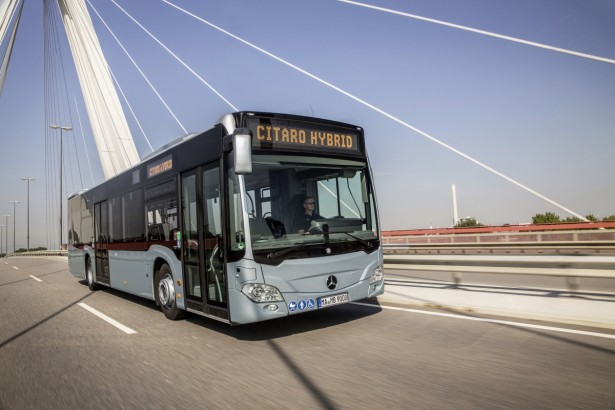 Hibridni Citaro se vratio starom pristupu i odneo nagradu. © Daimler