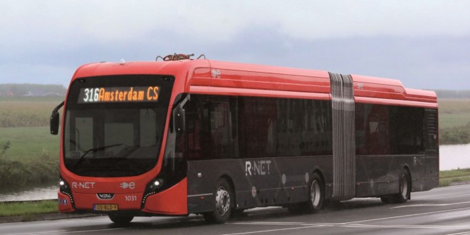Zglobna električna VDL Citea za Amsterdam