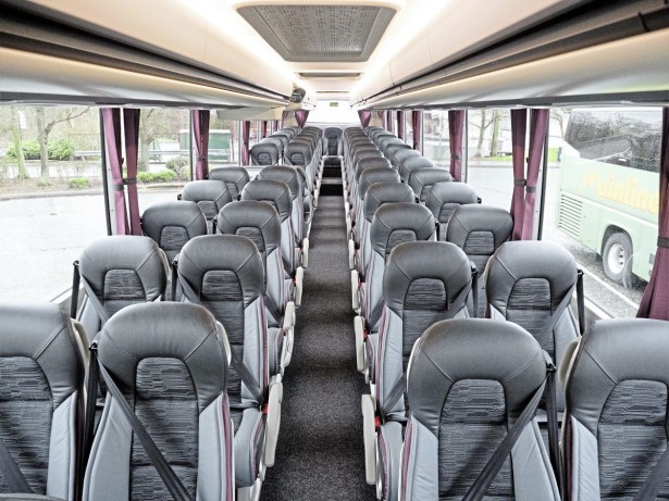 Avionske galerije i mekani materijali na dodir opuštajući za putnike. © Bus & Coach Buyer