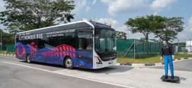 Volvo u Singapuru predstavio autonomni električni autobus
