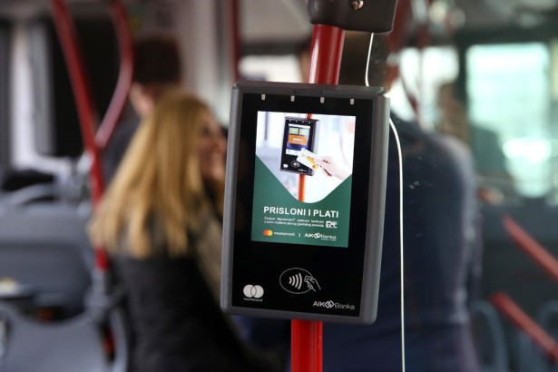 Beograd prošle godine uveo i plaćanje prevoza MasterCard platnim karticama. © Espreso