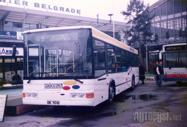 Godinu dana kasnije, Ikarbus sklapa prototip IK-106 u saradnji sa Mercedesom. © Saša Conić