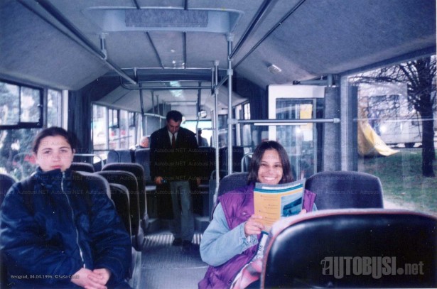 Autobus, prvobitno namenjen Zrenjaninu, radni vek provodi u Kraljevu. © Saša Conić