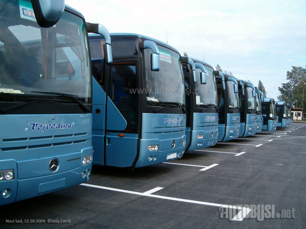 Po privatizaciji ATP "Vojvodina" nabavljeno dvadeset Mercedes-Benz i Setra autobusa. © Saša Conić