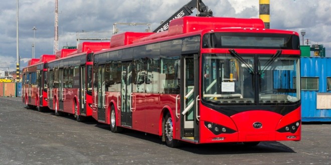 Prvi električni autobusi u Argentini su BYD