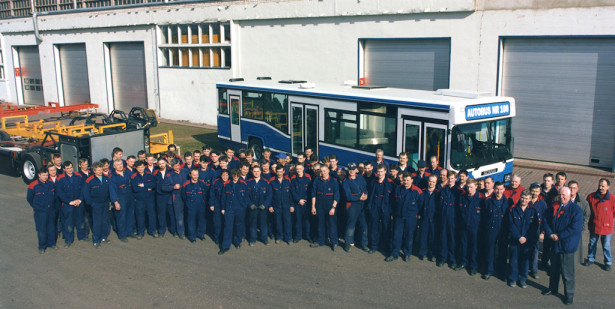 Kapena-Scania do kraja 20. veka izbacila 100 autobusa. © Scania