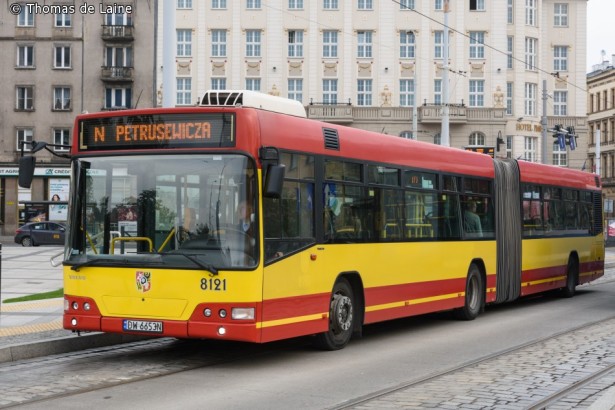 Volvo 7000A u rodnom Vroclavu. © Thomas Mark de Laine