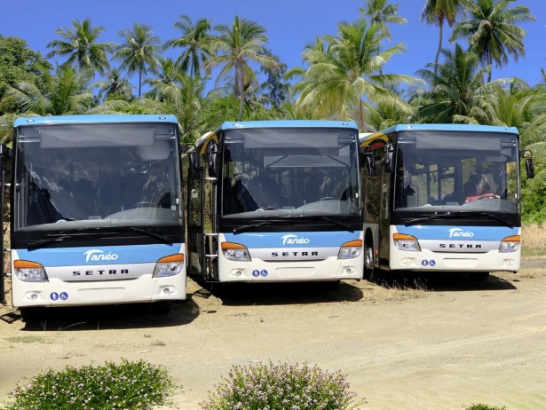 Tri od ukupno 24 niskolulazunih autobusa Setr S 416 LE business