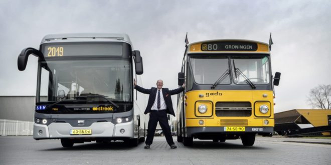 Stari dizaleš protiv novog električnog autobusa Ebusco