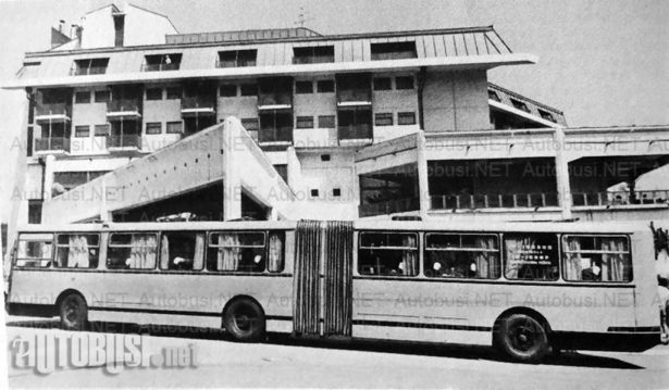 Ikarus IK-110/160: (4) Zglobnjaci za duže relacije