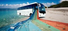 Tkanina za tapaciranje autobusa od reciklirane morske plastike