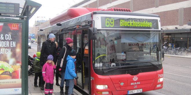 ZA STOKHOLM 181 AUTOBUS MAN