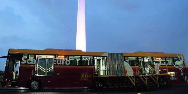 Prva zglobna Scania Euro 6 na gas za Indoneziju