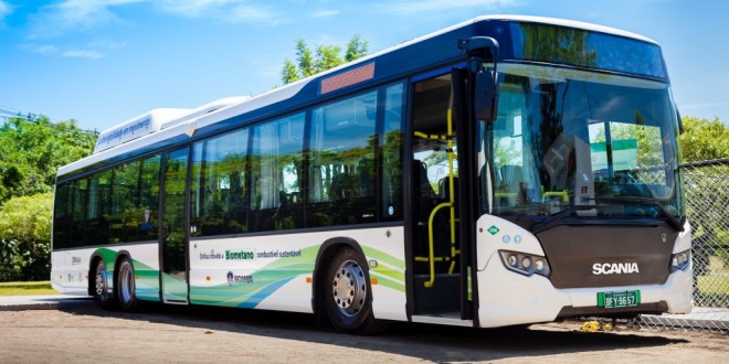 Scania sa pogonom na stajsko đubrivo