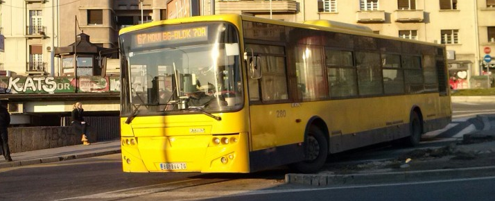 BG: Informacija o uspostavljanju linije JGP-a br. 505 i promeni trase linije JGP-a br. 504