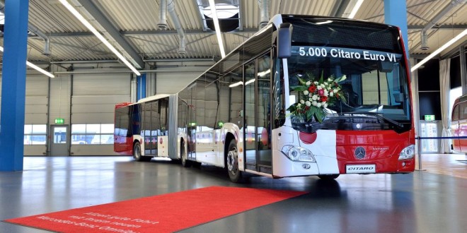 Isporučen 5000. Citaro sa Euro 6 motorom
