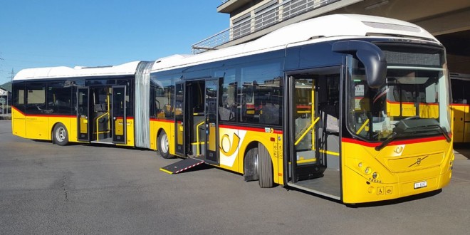 Zglobni hibridni Volvo u Švajcarskoj