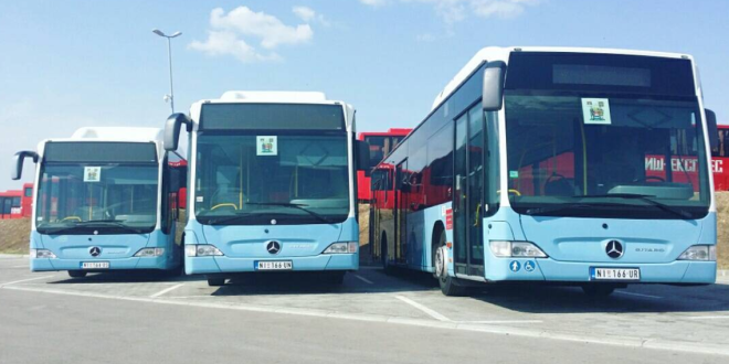 Prvi gasni autobusi u Nišu